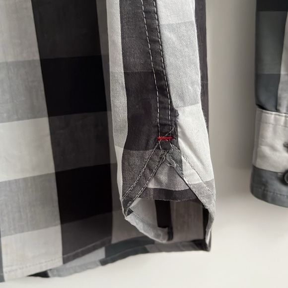 ALFANI Men’s Button Down Shirt Slim Fit, Size L - Picture 5 of 9